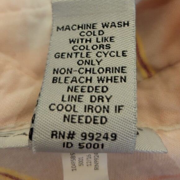 Catherines Button Down Shirt Plus Size 1X Pink Tan Plaid Roll Tab Sleeve Women's - Picture 9 of 9